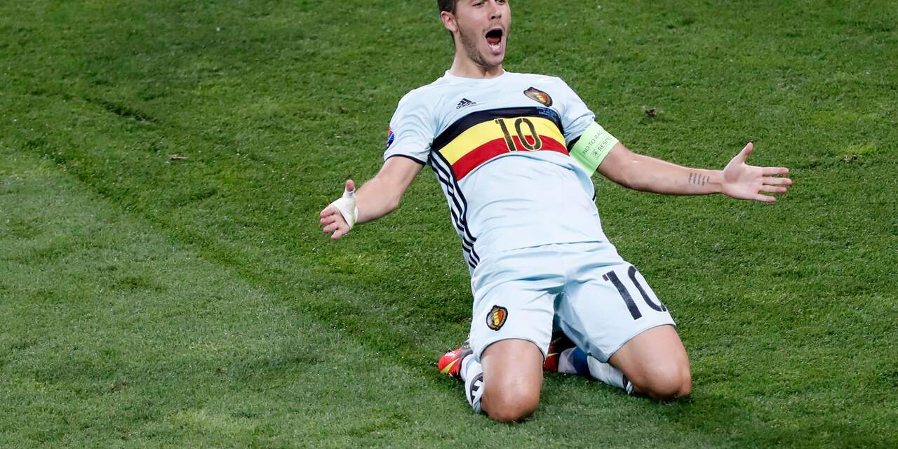 Uitblinker Hazard prijst 'volwassen' België na bereiken kwartfinale
