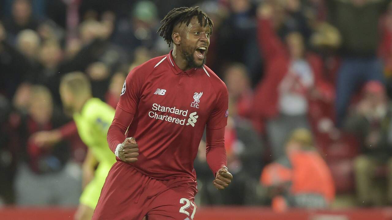 Origi maakt 4-0 tegen Barcelona na slimme corner