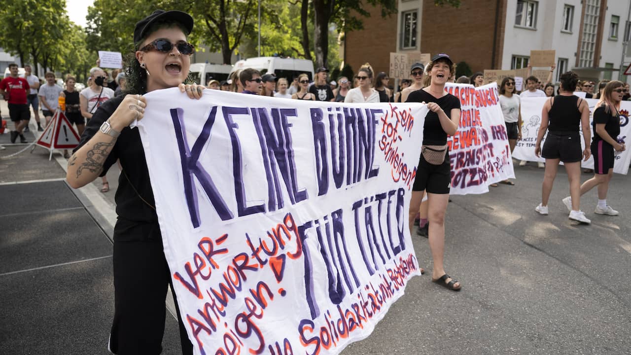 Demonstrators At Swiss Concert Rammstein After Allegations Of ...