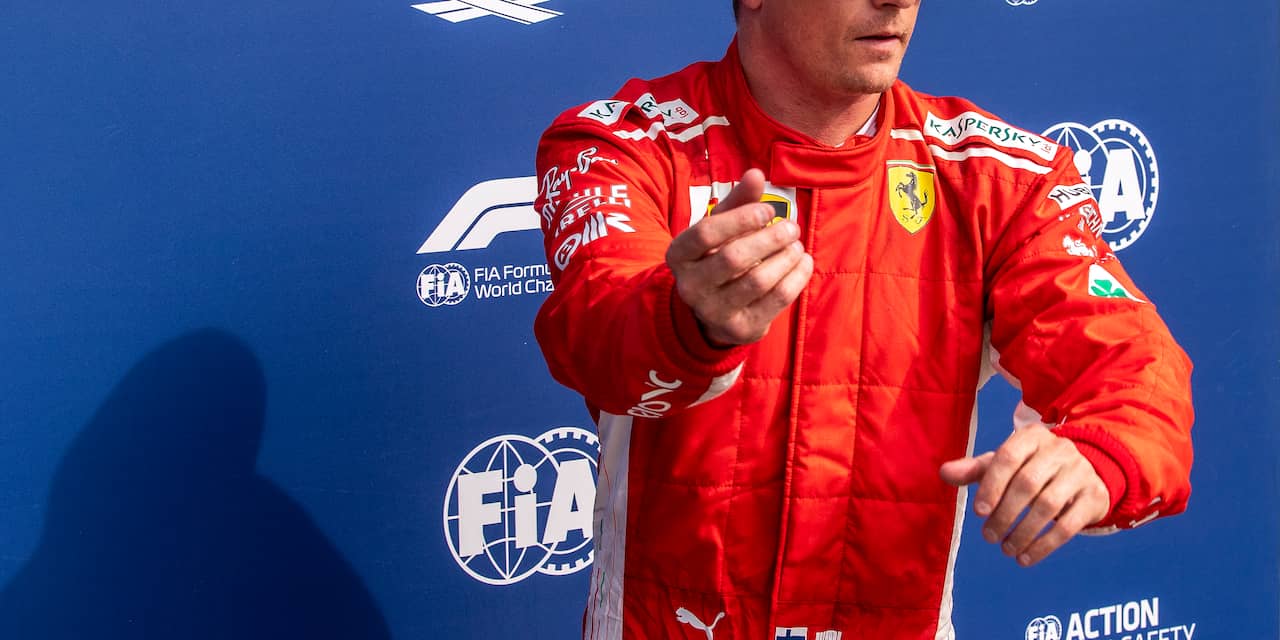 Räikkönen dolblij met 'mooiste plek' om poleposition te pakken