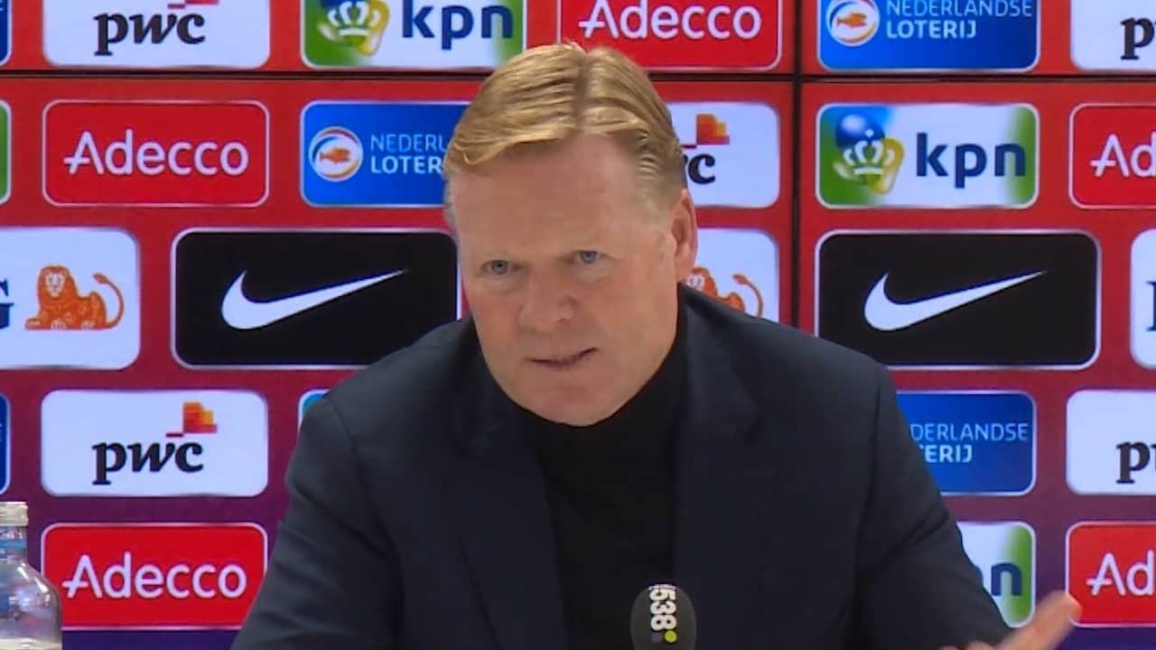 Koeman: 'Het is geen geluk dat we alsnog beslissend zijn'