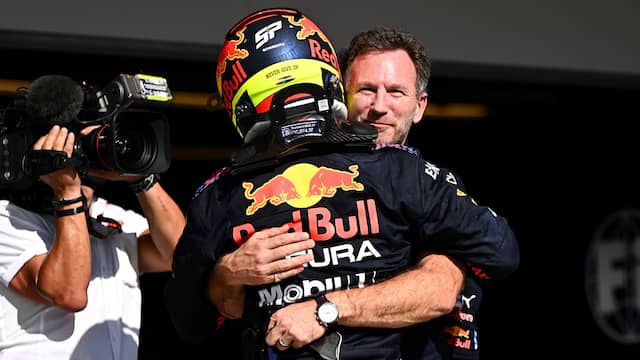 Christian Horner gunt Sergio Pérez de zege, maar de titelkansen van Max Verstappen gaan voor.