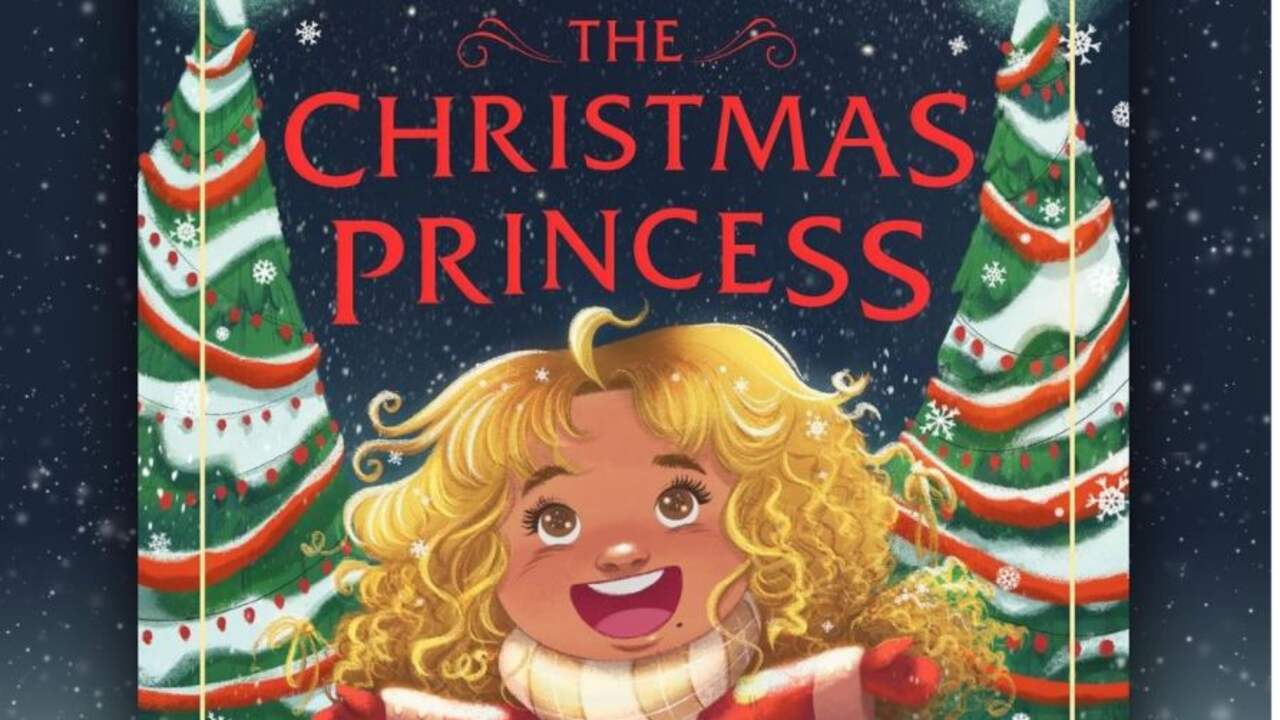 Little Mariah uit het boek The Christmas Princess.