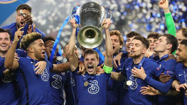 Chelsea veroverde de Champions League voor de tweede keer.