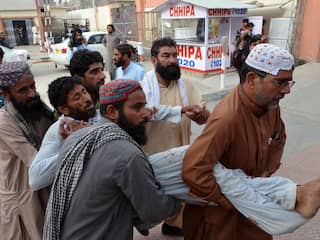 Ruim honderd doden bij twee aanslagen op bijeenkomsten verkiezing Pakistan