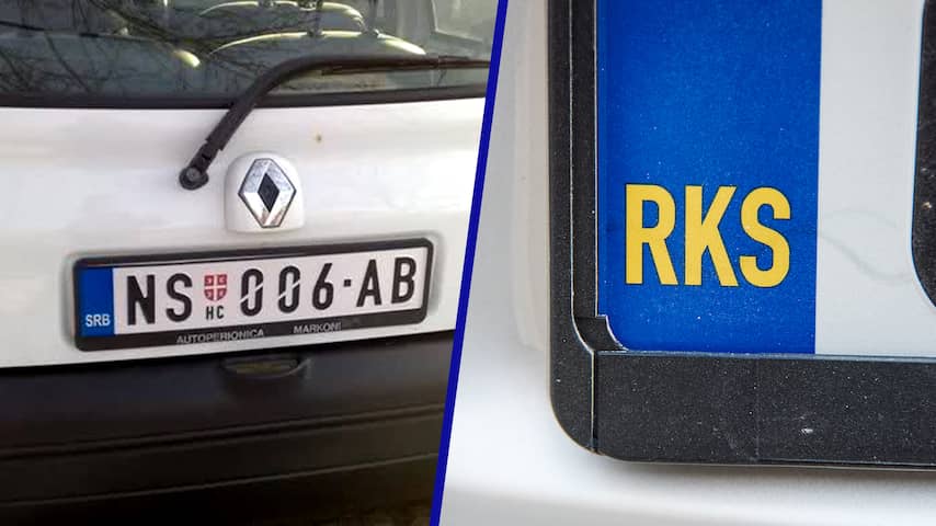 natuurlijk Beschrijven hoop Waarom Kosovo en Servië ruziën over kentekenplaten | Buitenland | NU.nl