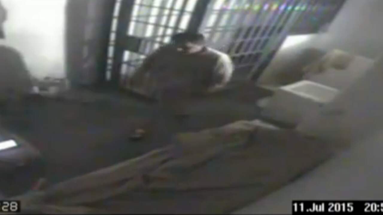 Beeld uit video: Beelden van de ontsnapping van 'El Chapo'