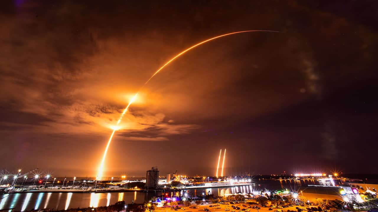 The World’s Largest Commercial Communications Satellite Launched by SpaceX’s Falcon Heavy Rocket