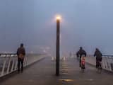 Mist verdwijnt langzaam, alleen in Utrecht nog verkeersbelemmeringen