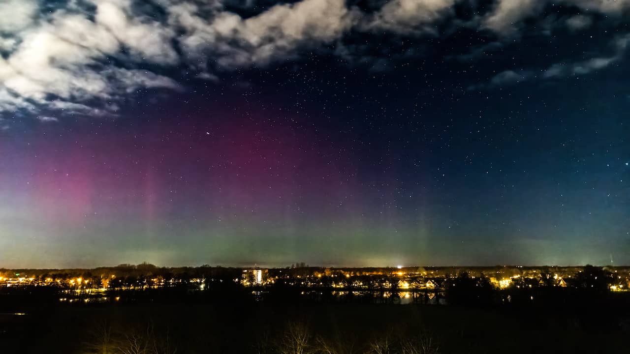 Northern lights were visible again, but nowhere as beautiful as in the photos |  inland