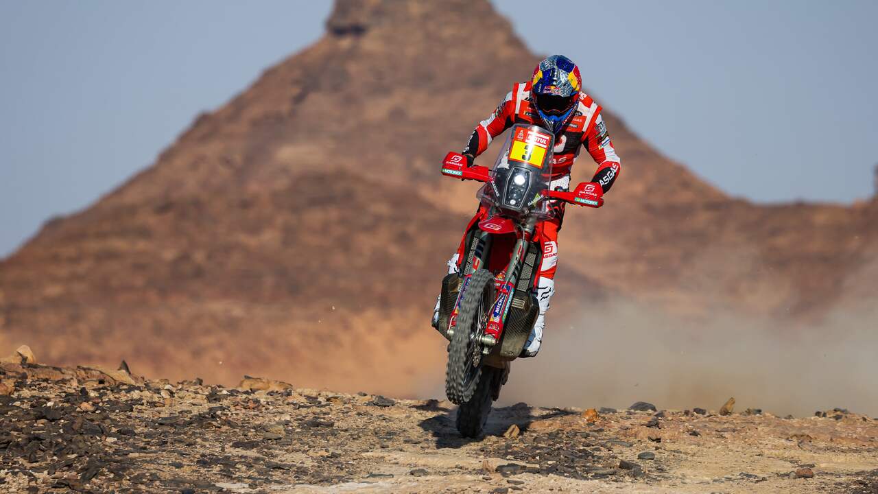 Sam Sunderland pakte de eindzege bij de motoren.