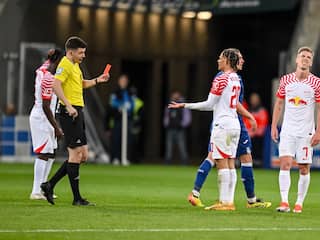Xavi Simons krijgt rood bij RB Leipzig, goal Dallinga volstaat niet voor Toulouse