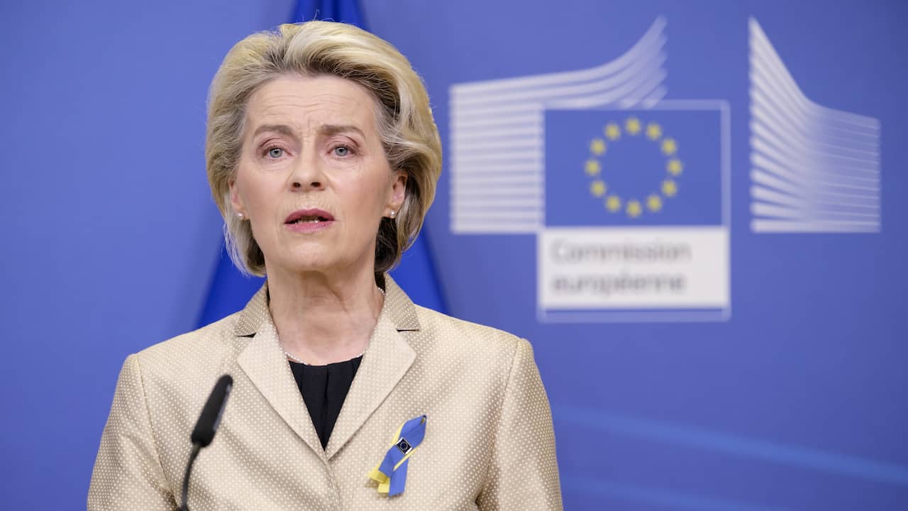 Ursula von der Leyen, voorzitter van de Europese Commissie. Bron: Getty Images.