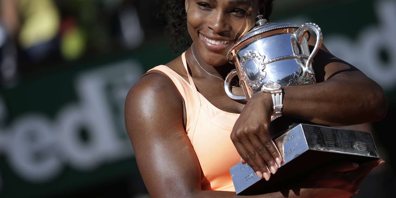 Serena Williams noemt winst van Roland Garros 'een wonder'