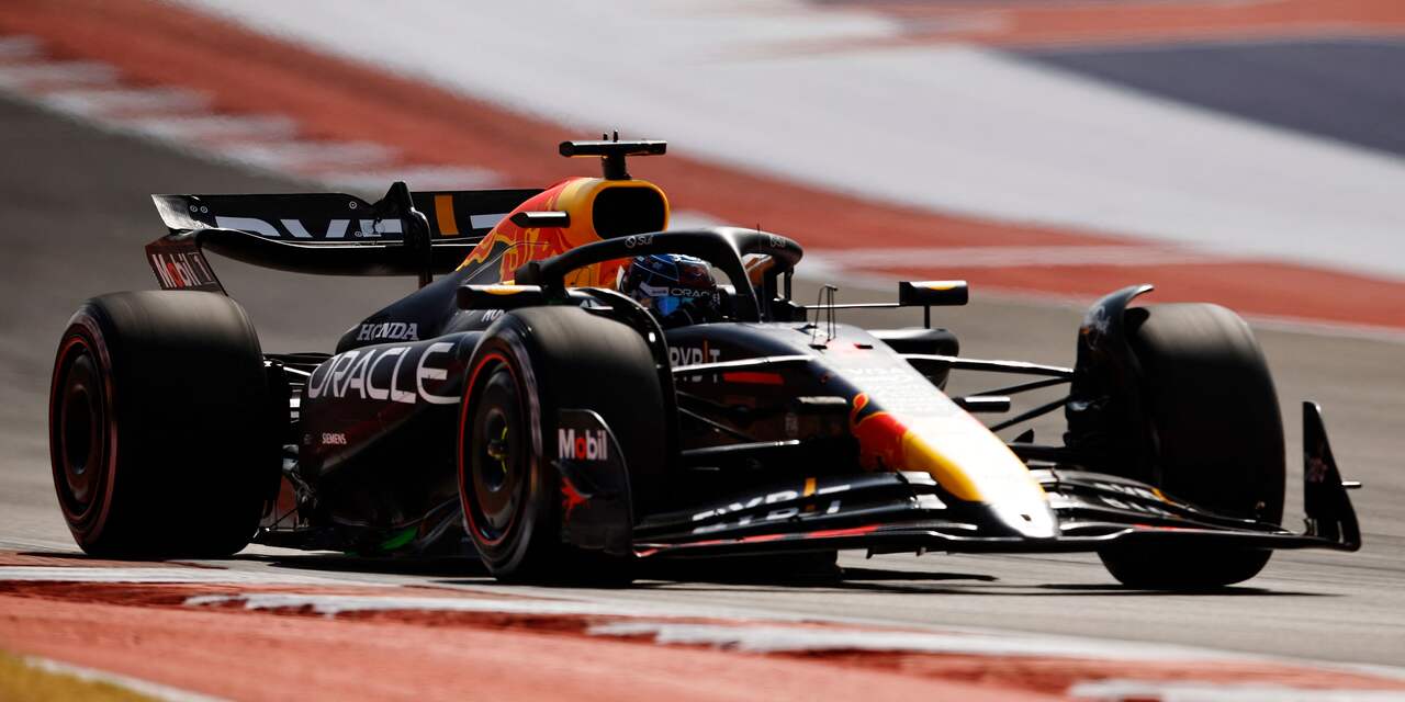 Gemist Verstappen pakt poleposition voor sprintrace in Austin