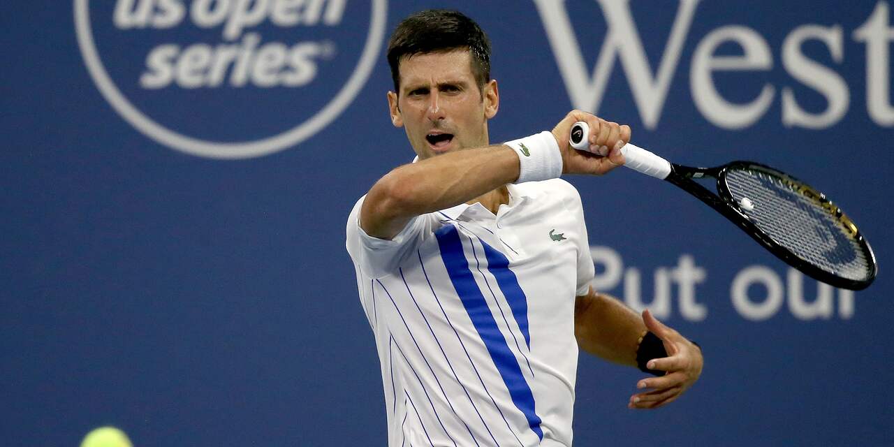 Gehavende Djokovic luistert eerste ATP-wedstrijd sinds februari op met zege