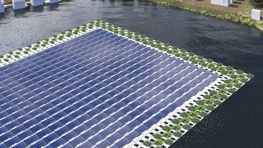 'Zon op Water wil honderdduizenden zonnepanelen op open water'