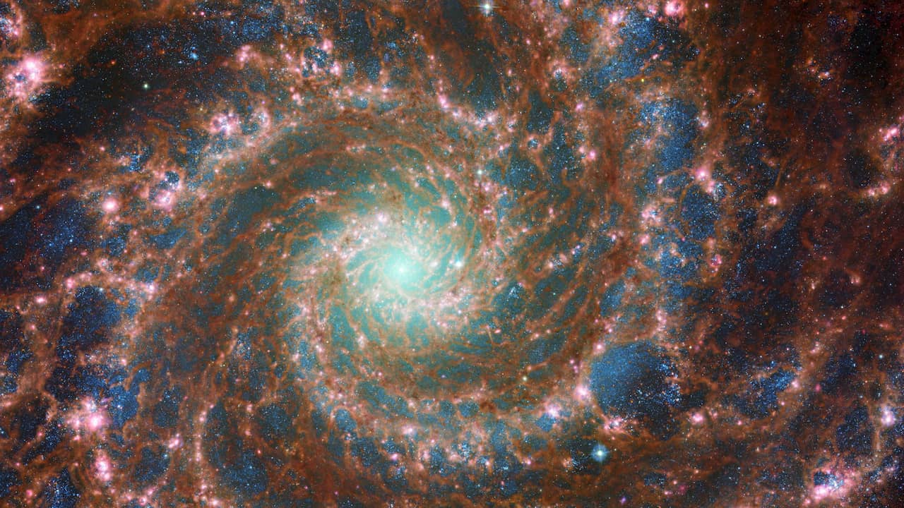 La NASA condivide l’immagine di una galassia creata dai telescopi Webb e Hubble |  Tecnica