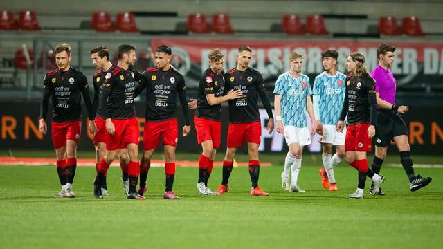 Excelsior was veel te sterk voor Jong Ajax.