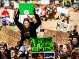 Scholieren demonstreren op Malieveld voor beter klimaatbeleid