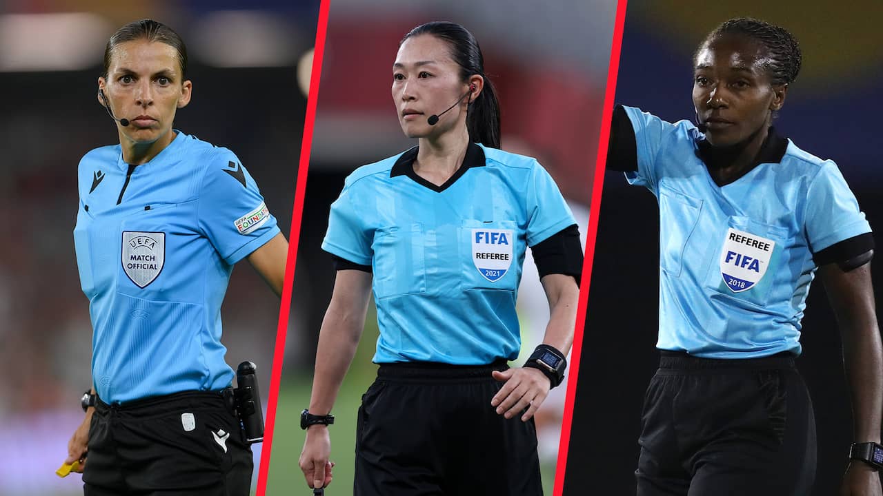 maandag Clancy Dageraad Dit zijn de drie vrouwelijke scheidsrechters op het WK in Qatar | WK  voetbal | NU.nl