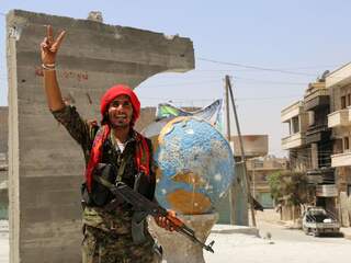 YPG-militie blijft in Manbij