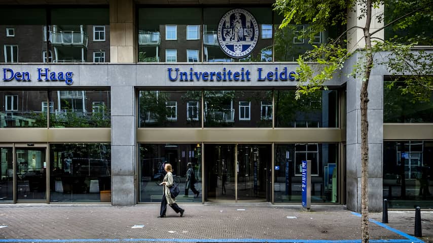 Pro-Palestijnse betogers bezetten gebouw van Universiteit Leiden in Den Haag
