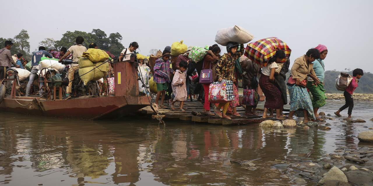 Duizenden op de vlucht wegens gevechten tussen leger Myanmar en rebellen
