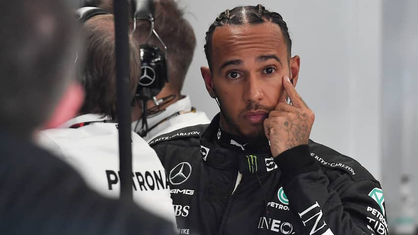 spade Abstractie Oorzaak Hamilton verontschuldigt zich bij Mercedes: 'Ik stond op het punt te  breken' | Formule 1 | NU.nl