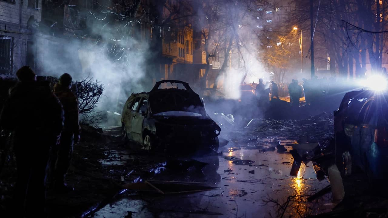 More than fifty injured after repelling a missile attack on Kiev  outside