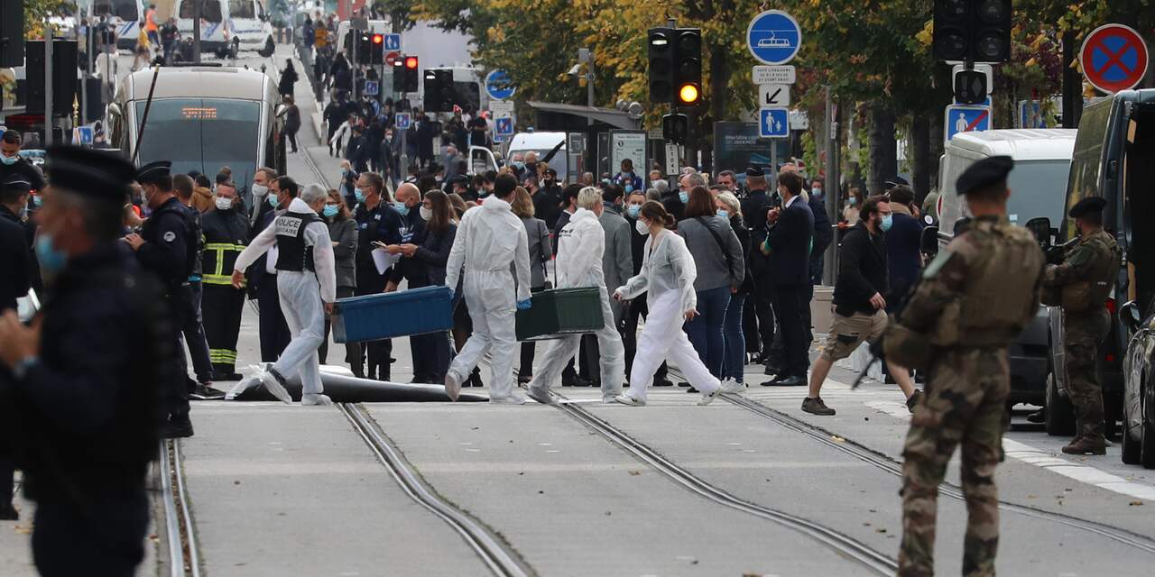 Drie doden bij terroristische aanval met mes bij Notre-Dame in Nice