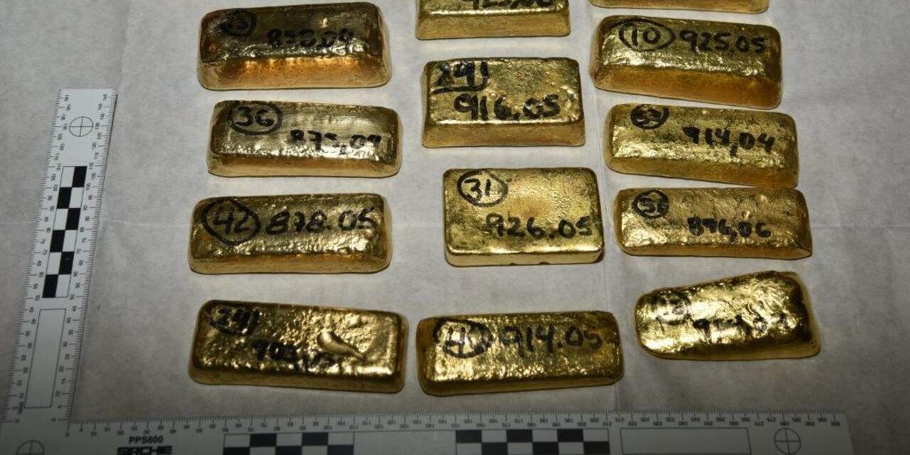 Oxideren aluminium Martelaar Britse politie onderschept ruim 100 kilo goud op vliegveld Heathrow | NU -  Het laatste nieuws het eerst op NU.nl
