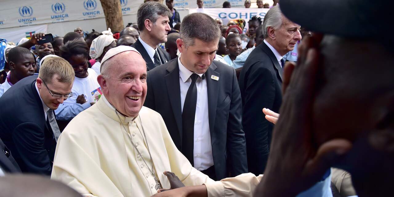 Paus roept Centraal-Afrikaanse Republiek op tot eenheid
