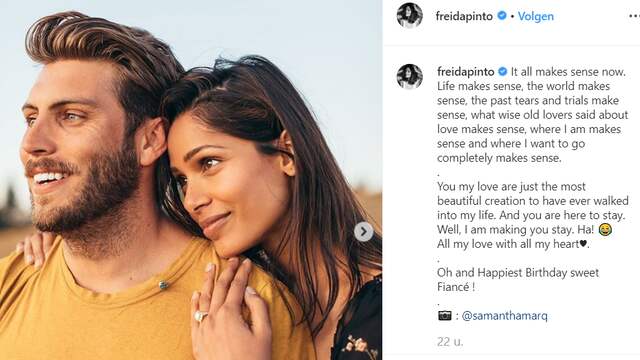 Slumdog Millionaire Actress Freida Pinto Engaged To Photographer Teller Report