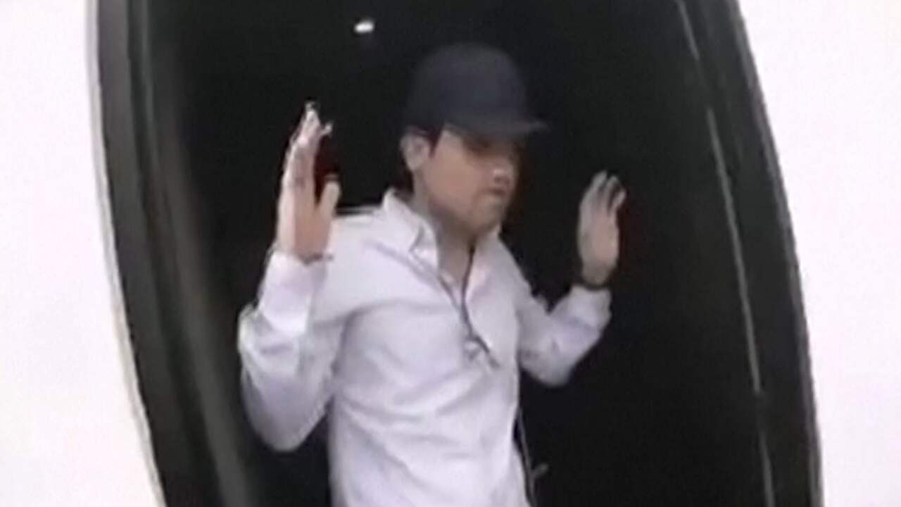 Beeld uit video: Mexico geeft beelden vrij van arrestatie zoon 'El Chapo'