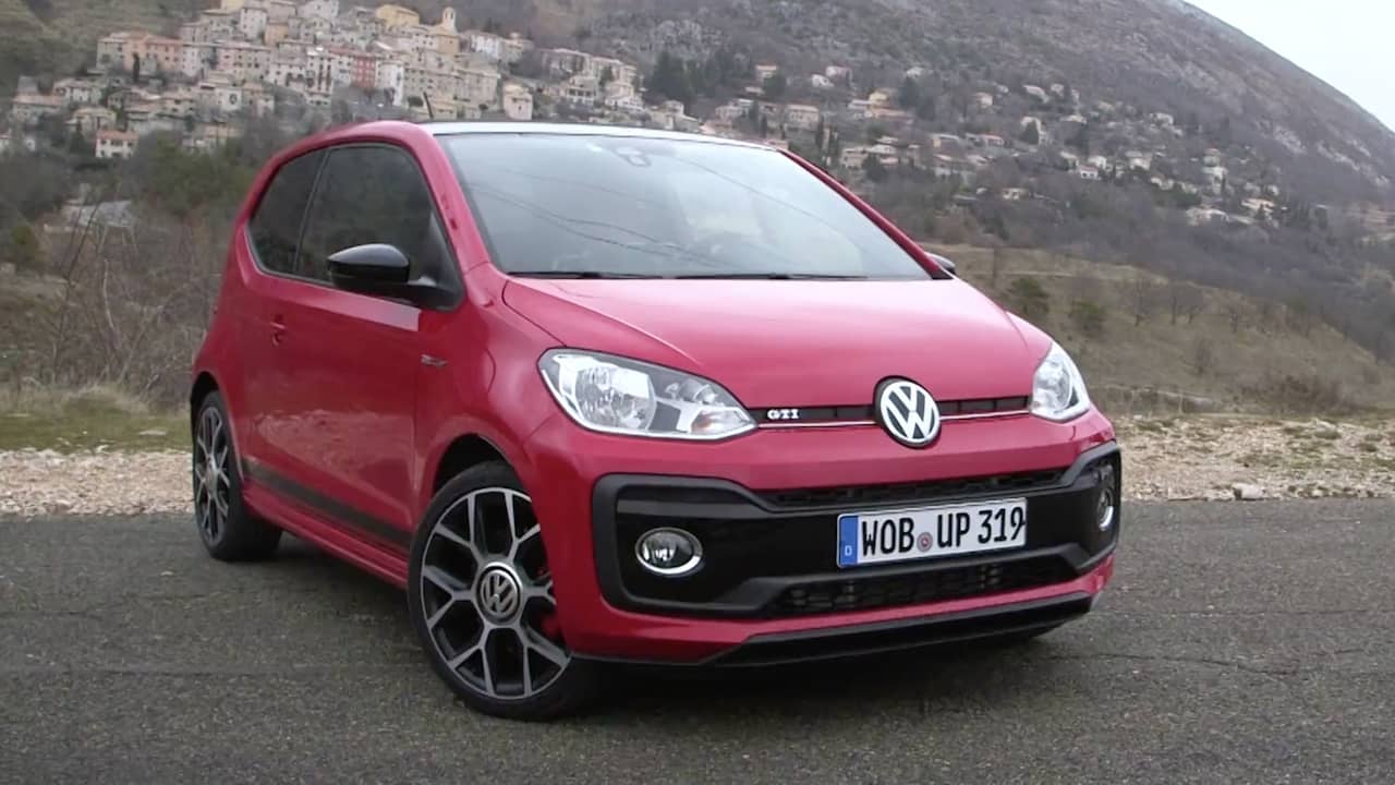Beeld uit video: Eerste rijtest: Meer pk's voor nieuwe Volkswagen Up GTI