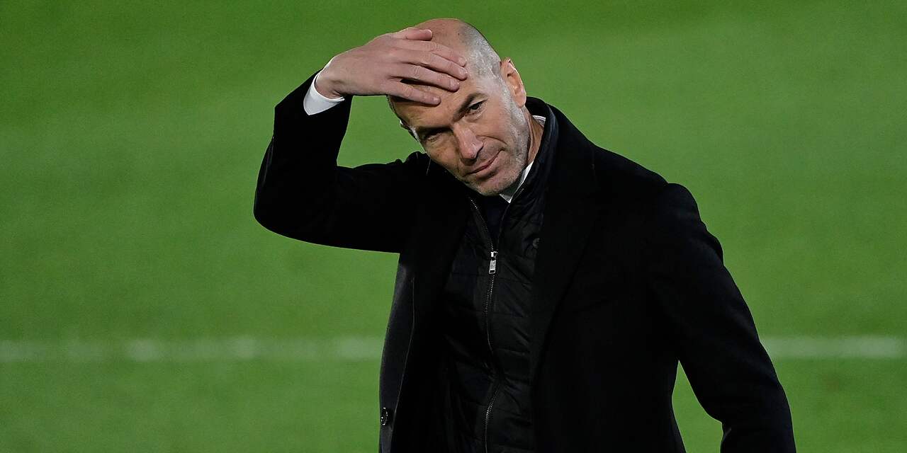 Zidane geeft toe dat zijn tactiekwijziging Real Madrid punten heeft gekost