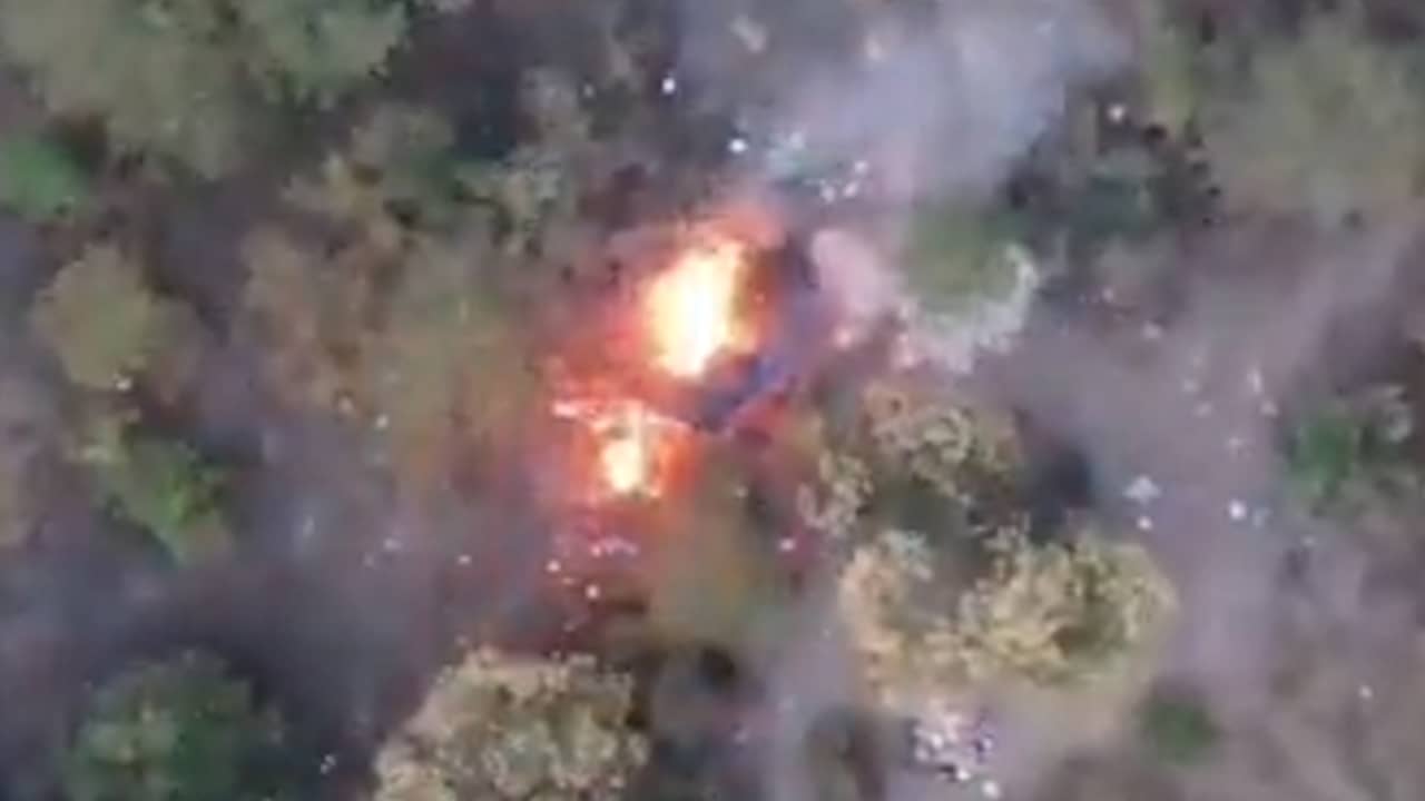 Beeld uit video: Mexicaans drugskartel bombardeert rivalen met drone