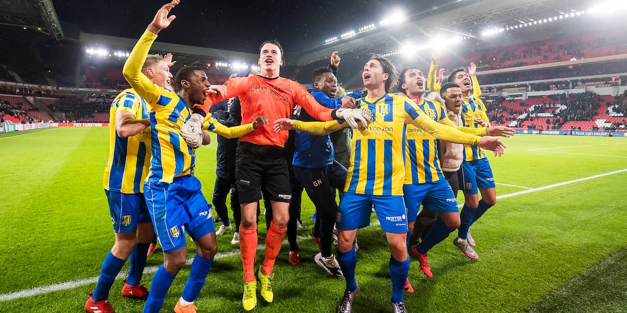 PSV blameert zich in tweede ronde KNVB-beker tegen RKC Waalwijk