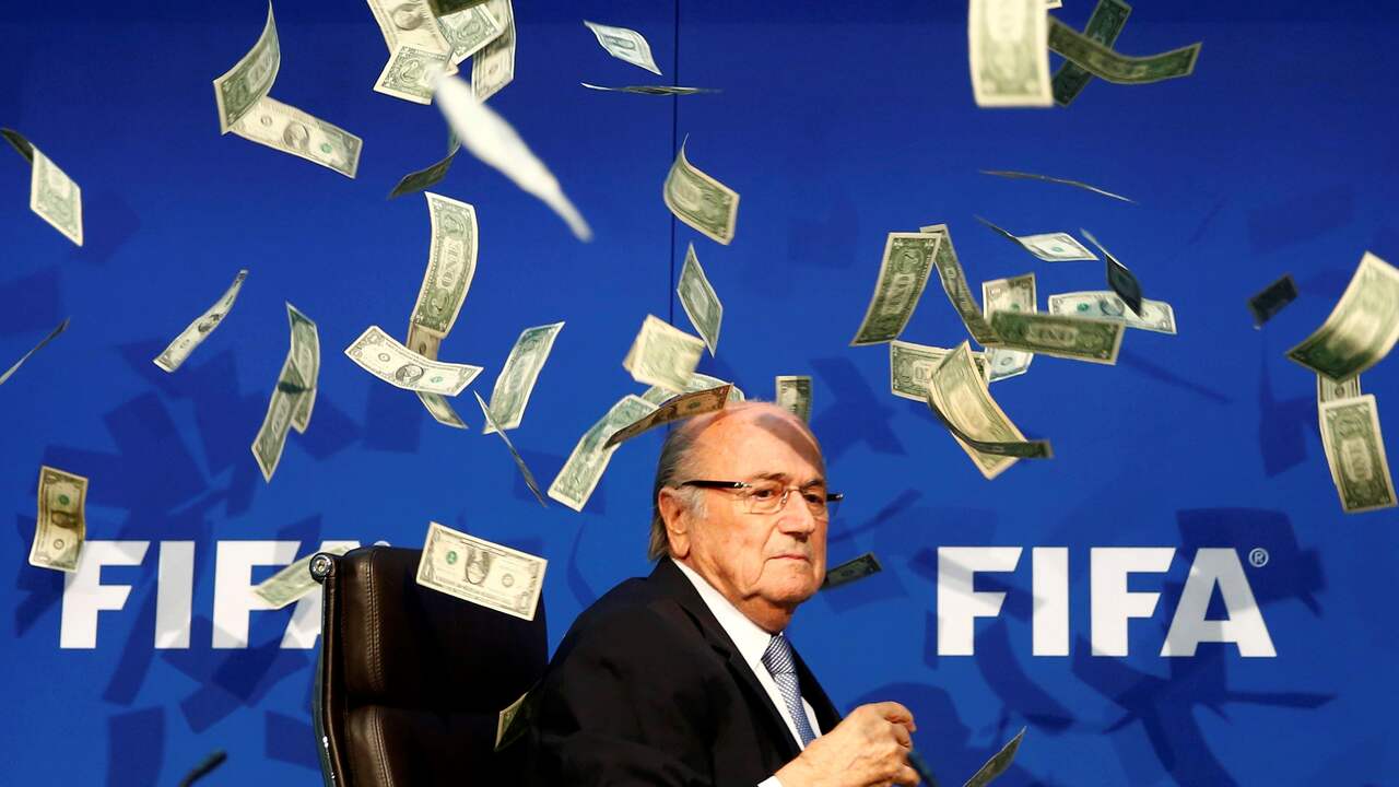 Sepp Blatter was van 1998 tot en met 2015 de voorzitter van de FIFA.