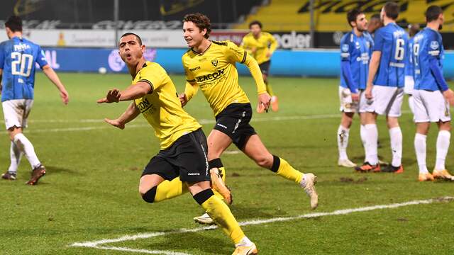 Giorgios Giakoumakis staat nu op twintig competitietreffers dit seizoen.