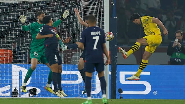 Dortmund met half been in Champions League-finale na goal Hummels