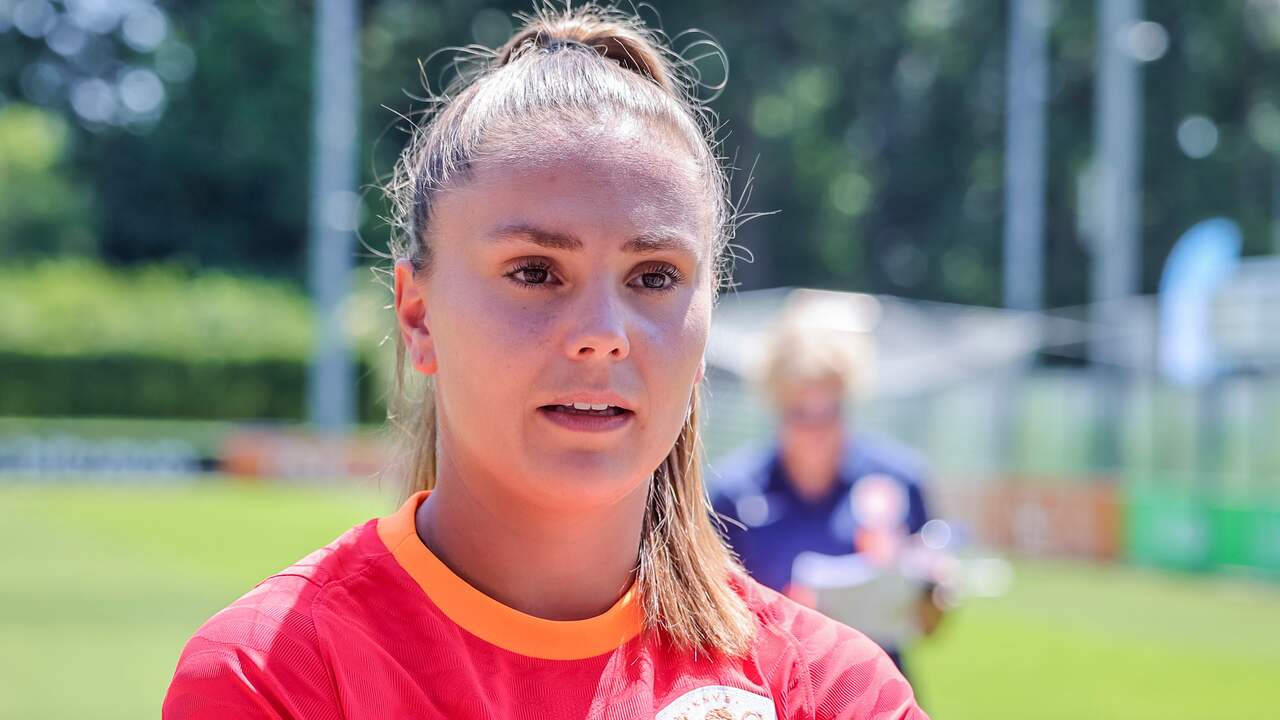 Lieke Martens is preparing for the European Championship with Orange.