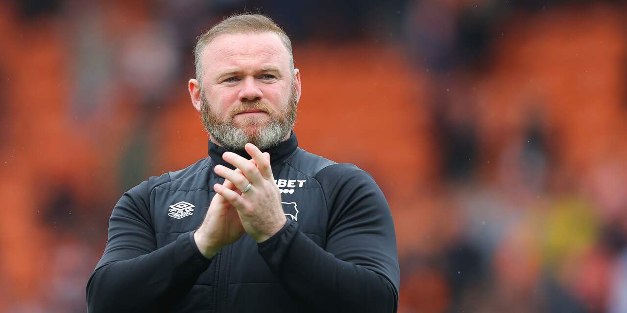 Rooney besluit 'na achtbaan van emoties' te stoppen als trainer van Derby County