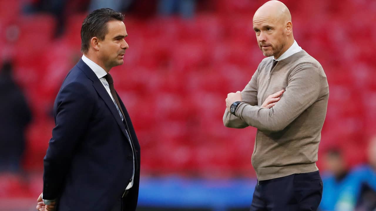 Overmars wants Ajax coach Ten Hag to 'certainly not let go' in summer