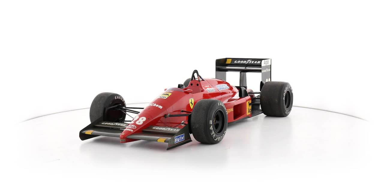 Enzo Ferrari's laatste Formule 1-auto onder de hamer