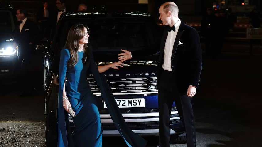 Prins William positief over gezondheid zieke Kate: 'Ze maakt het goed'