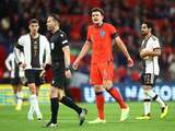 Engeland speelt ondanks fouten Maguire gelijk in spektakelstuk tegen Duitsland