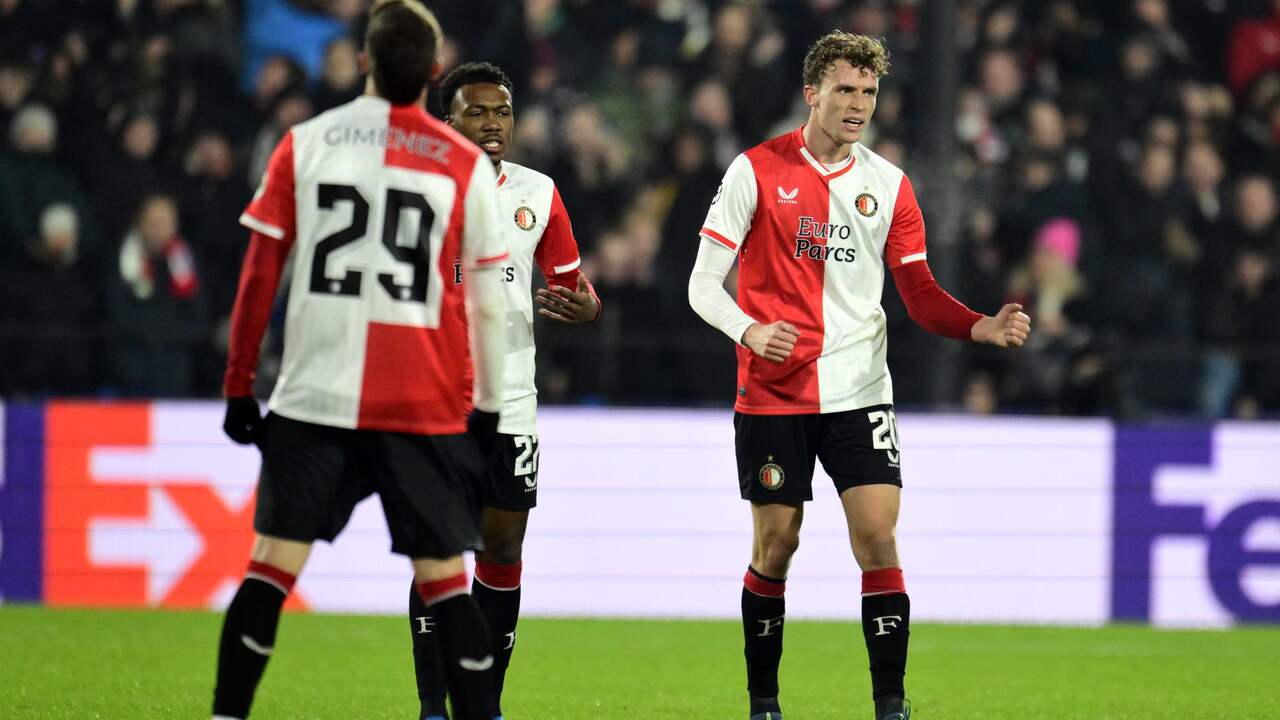 Beeld uit video: Wieffer maakt enige treffer Feyenoord tegen Atlético Madrid