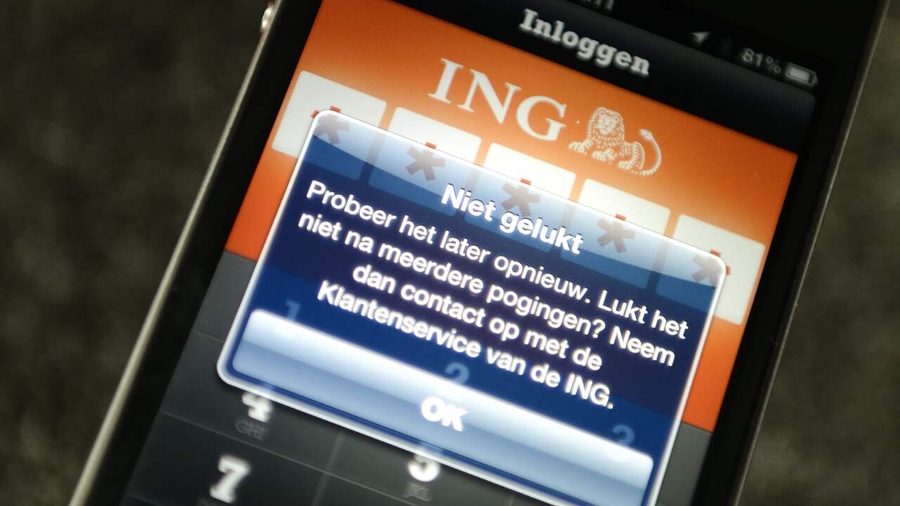 Major ING malfunction seems to be over after hours, customers can log in again |  Tech